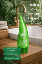 Bio AsiaBio Asia Aloe Vera Vücut Losyonu – Derin Nemlendiren, Ferahlatıcı & Yatıştırıcı Bakım 300 ml