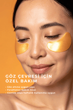 Bio AsiaBio Asia Altın Göz Maskesi – Morluk & Şişlik Azaltıcı Altın Kolajen Göz Altı Maskesi