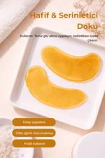 Bio AsiaBio Asia Altın Göz Maskesi – Morluk & Şişlik Azaltıcı Altın Kolajen Göz Altı Maskesi