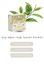 Bio AsiaBio Asia Çay Ağacı Sabunu – Akne Karşıtı, Gözenek Arındırıcı & Sebum Dengeleyici Sabun 150 gr