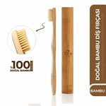 Bio AsiaBio Asia Doğal Bambu Diş Fırçası – Antibakteriyel, Ekolojik & Ahşap Kutulu Premium Model