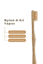 Bio AsiaBio Asia Doğal Bambu Diş Fırçası – Antibakteriyel, Ekolojik & Ahşap Kutulu Premium Model