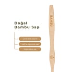 Bio AsiaBio Asia Doğal Bambu Diş Fırçası – Antibakteriyel, Ekolojik & Ahşap Kutulu Premium Model