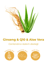 Bio AsiaBio Asia Ginseng Enerji & Q10 Nem Jeli – Yorgun Ciltleri Canlandırıcı 120 ml