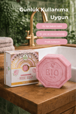 Bio AsiaBio Asia Gül Sabunu – Aydınlatıcı & Mis Kokulu Bitkisel Yumuşatma Etkisi 150 gr