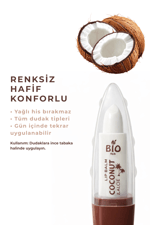Bio AsiaBio Asia Hindistan Cevizi & Aloe Vera Lip Balm – Tropikal Koku, Onarıcı Nemlendirme