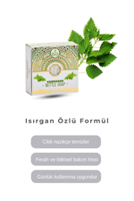 Bio AsiaBio Asia Isırgan Sabunu – Saç Köklerini Güçlendiren & Arındırıcı Bitkisel Sabun 150 gr