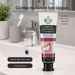 Bio AsiaBio Asia Karbon Diş Macunu – Beyazlatıcı Etki, Doğal Aktif Karbon Temizliği 130 ml