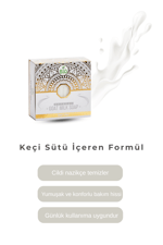 Bio AsiaBio Asia Keçi Sütü Sabunu – Cildi Besleyen, Yumuşatan & Nem Dengeleyen Doğal Sabun 150 gr