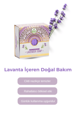 Bio AsiaBio Asia Lavanta Sabunu – Sakinleştirici, Rahatlatıcı Aromaterapi Etkili Sabun 150 gr
