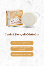 Bio AsiaBio Asia Sarımsak + Ginseng Sabunu – Saç Dökülmesi Karşıtı Güçlendirici Özlü Sabun 150 gr