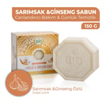 Bio AsiaBio Asia Sarımsak + Ginseng Sabunu – Saç Dökülmesi Karşıtı Güçlendirici Özlü Sabun 150 gr