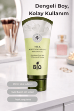 Bio AsiaBio Asia Süt Peeling Jel – Cildi Yumuşatan, Ölü Derileri Nazikçe Arındıran Süt Özlü Formül 150 ml