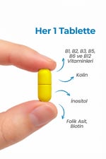 MultimedMultimed B Vitamini Kompleksi – Enerji Artırıcı & Sinir Sistemi Destek – 60 Tablet
