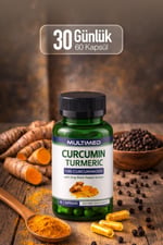 MultimedMultimed Curcumin Zerdeçal – İltihap Karşıtı & Eklem Destek Formülü – 60 Kapsül