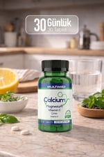 MultimedMultimed Kalsiyum Magnezyum Çinko D3 – Kemik, Diş & Kas Sağlığı – 30 Tablet