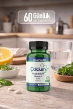 MultimedMultimed Kalsiyum Magnezyum Çinko D3 – Kemik, Diş & Kas Sağlığı – 60 Tablet