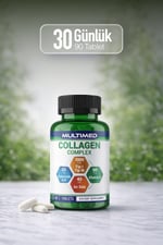 MultimedMultimed Kolajen 1000 mg – Cilt Elastikiyeti & Eklem Destek Formülü – 90 Tablet