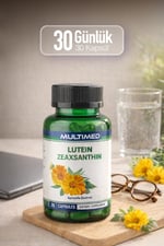 MultimedMultimed Lutein Zeaksantin – Göz Yorgunluğu & Ekran Işığına Karşı Koruma – 30 Kapsül