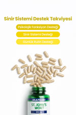 MultimedMultimed St. John’s Wort Sarı Kantaron – Doğal Sakinleştirici & Ruh Hali Dengesi – 120 Kapsül