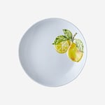 Amalfi Limon Kabartmalı Beyaz Tabak 23 cm