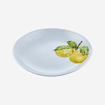 Amalfi Limon Kabartmalı Beyaz Tabak 23 cm