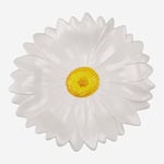 Edelweiss Italy Camomilla Beyaz Servis Tabağı 42x42 cm  EW709D