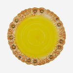 Edelweiss Italy Camomilla Sarı Servis Tabağı 36x36 cm  EW710RG