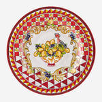 Kırmızı Goblet Desenli Yemek Tabağı 28Cm CAMC1080RD2