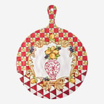 Kırmızı Vazo Desenli Kesme Tahtası 41Cm CAMC5020RD1