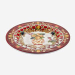 Kırmızı Vazo Desenli Tabak 21,5Cm CAMC1079RD2