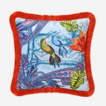 MAGIC GARDEN TURKUAZ YASTIK 45*45 CM