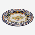 Mavi Goblet Desenli Yemek Tabağı 28Cm CAMC1080BL2