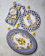 Mavi Limon Buketi Kesme Tahtası 25Cm CAMC5019BL1