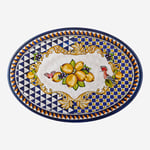 Mavi Limon Buketi Oval Tepsi 50Cm CAMC4083BL1