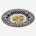 Mavi Limon Buketi Yemek Tabağı 28Cm CAMC1080BL1