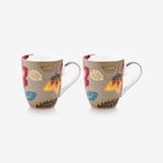 Pip Studio Haki Porselen Kupa Seti 350 Ml 51002590