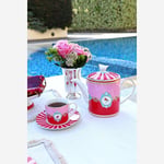 Pip Studio Kırmızı Pembe Porselen Çay Fincanı 200 Ml 51004012