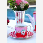 Pip Studio Kırmızı Pembe Porselen Çay Fincanı 200 Ml 51004012