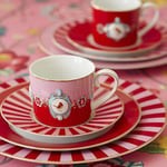 Pip Studio Kırmızı Pembe Porselen Çay Fincanı 200 Ml 51004012