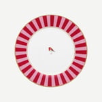 Pip Studio Kırmızı Pembe Porselen Kahvaltı Tabağı 21 Cm 51001026