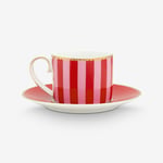 Pip Studio Kırmızı Porselen Kahve Fincan Seti 90 Ml 51004226
