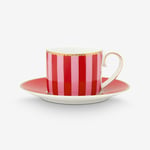 Pip Studio Kırmızı Porselen Kahve Fincan Seti 90 Ml 51004226