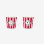 Pip Studio Kırmızı Porselen Kupa Seti 150 Ml 51002611