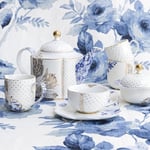 Pip Studio Mavi Beyaz Porselen Kahve Fincanı 125 Ml 51004036