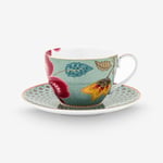Pip Studio Mavi Porselen Çay Fincan Seti 280 Ml 51004223