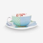 Pip Studio Mavi Porselen Çay Fincan Seti 225 Ml 51004071