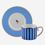 Pip Studio Mavi Porselen Kahve Fincanı 90 Ml 51004224