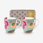 Pip Studio Mavi Porselen Kupa Seti 145 Ml 51002597