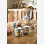 Pip Studio Mavi Porselen Kupa Seti 350 Ml 51002598